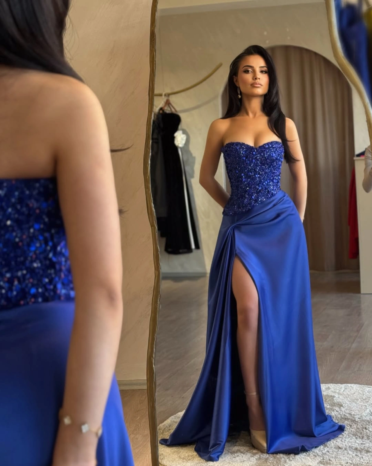 Rochia Crinna bust paiete