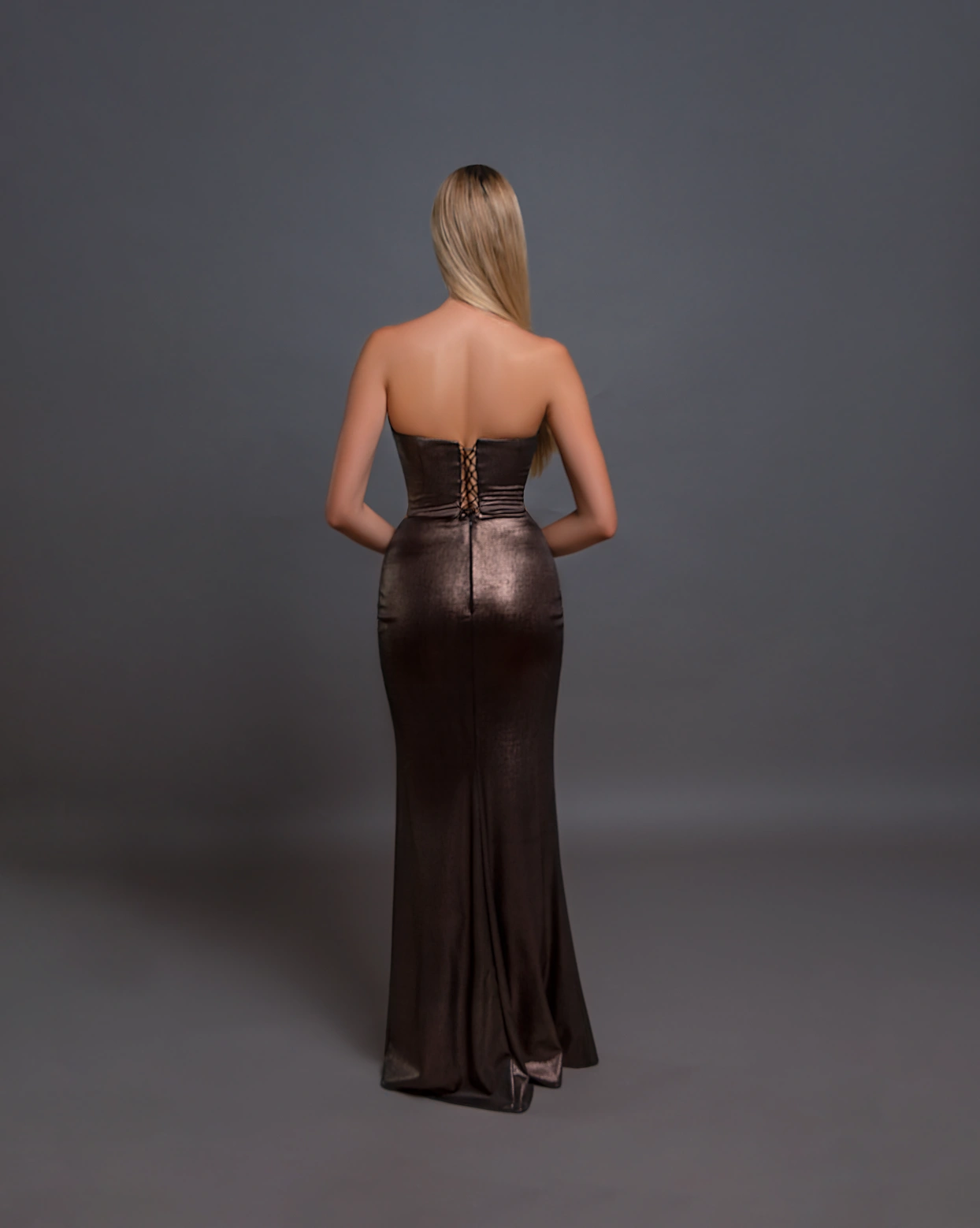 Rochie maxi Yelena Auriu