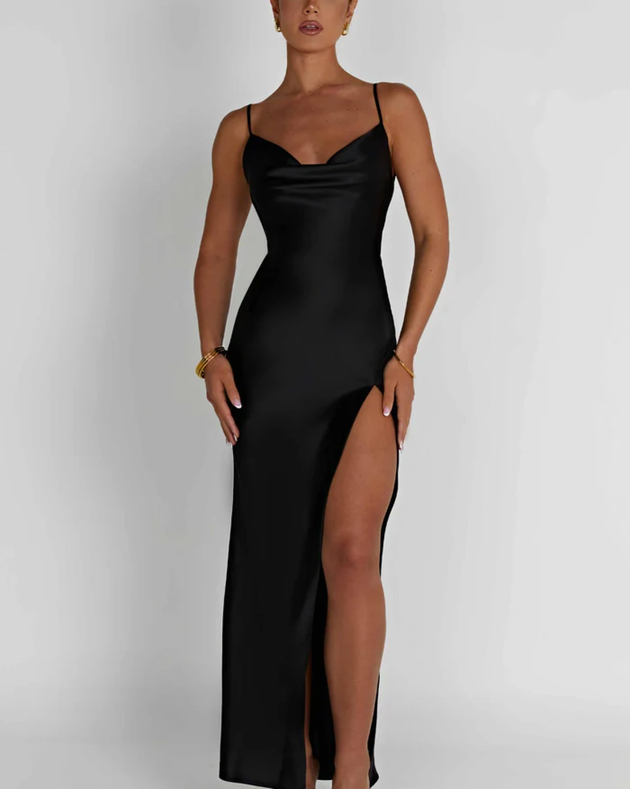 Rochie maxi Sara Negru 