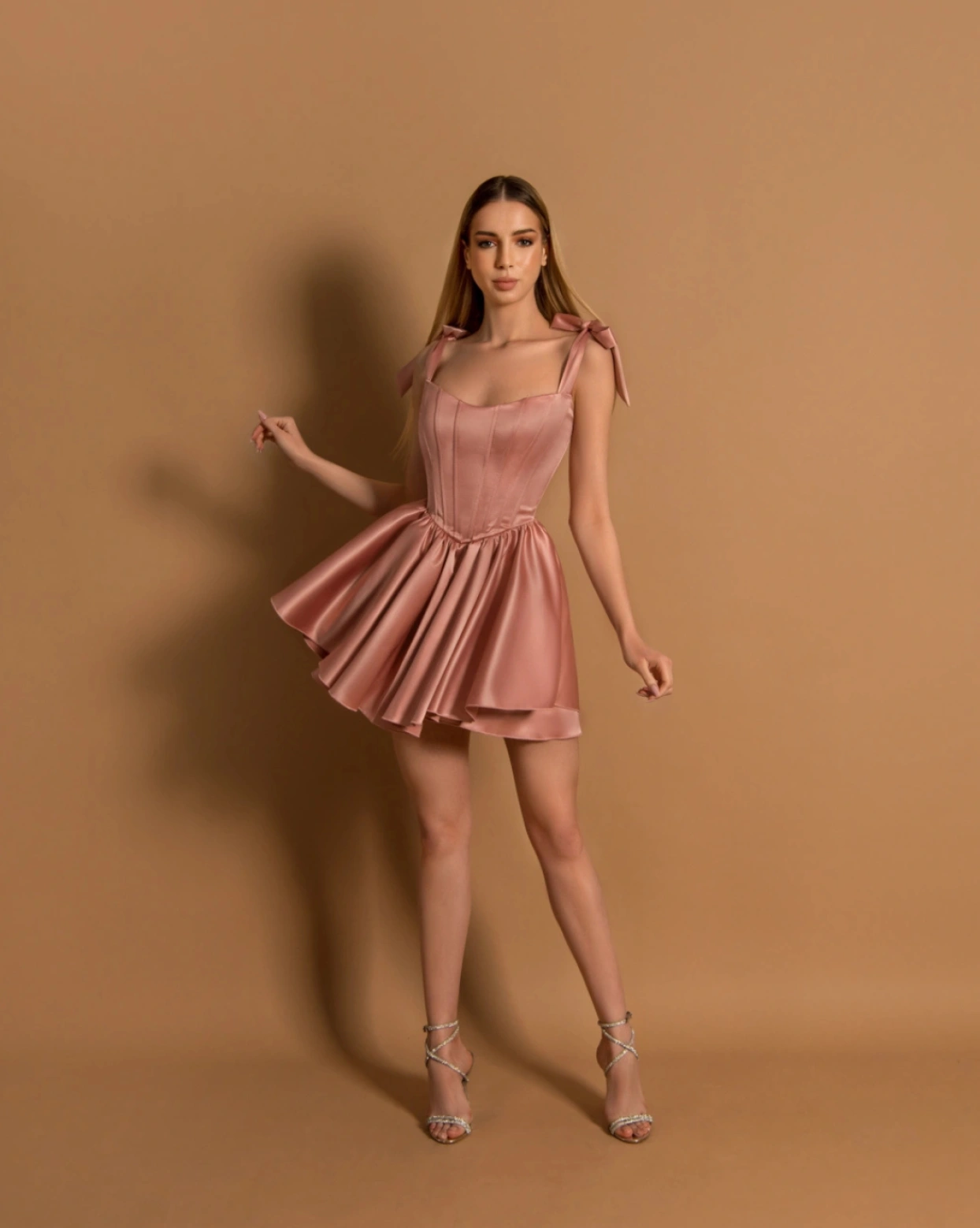 Rochie mini Renee Roz (fusta pantalon) Rochie mini Renee Roz (fusta pantalon)