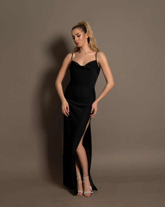 Rochie maxi Sara Negru 