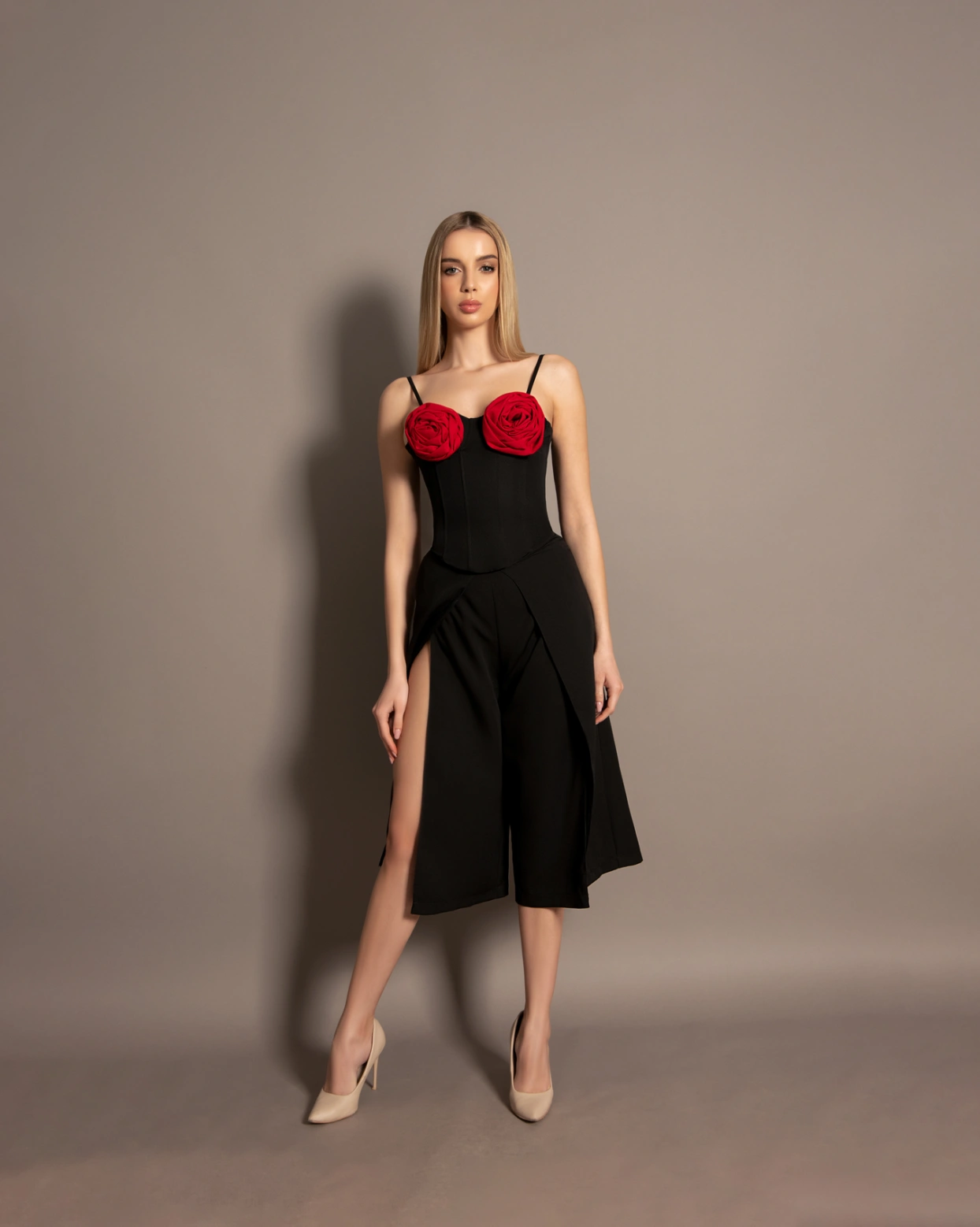 Pantaloni Flare Negru