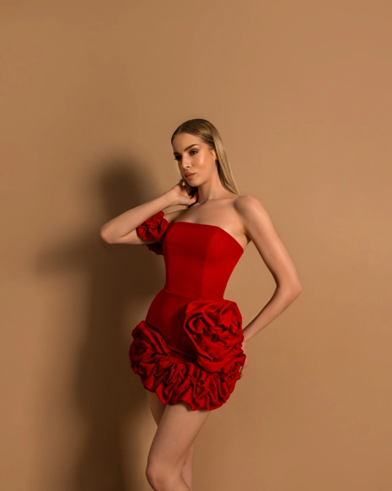 Rochie mini Lira Rosu