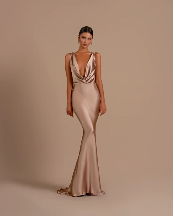 Rochie maxi Cataleya Mousse 