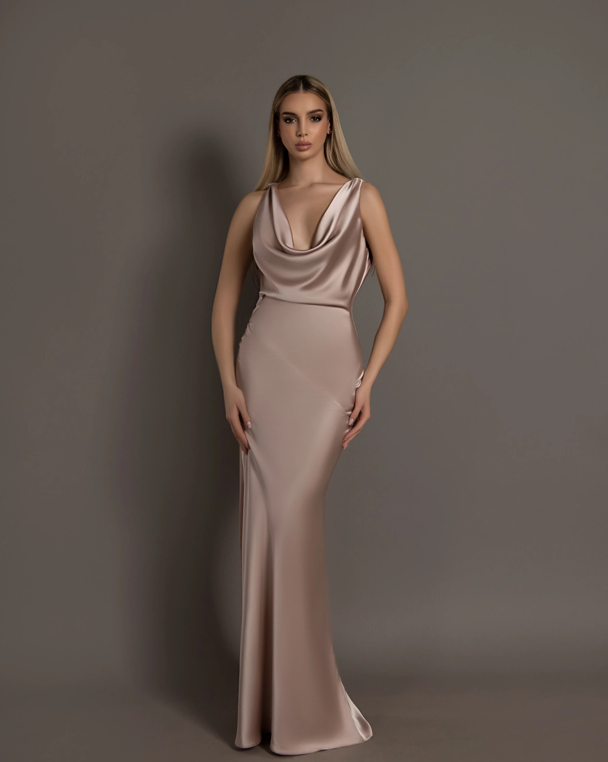 Rochie maxi Cataleya Mousse OUTLET