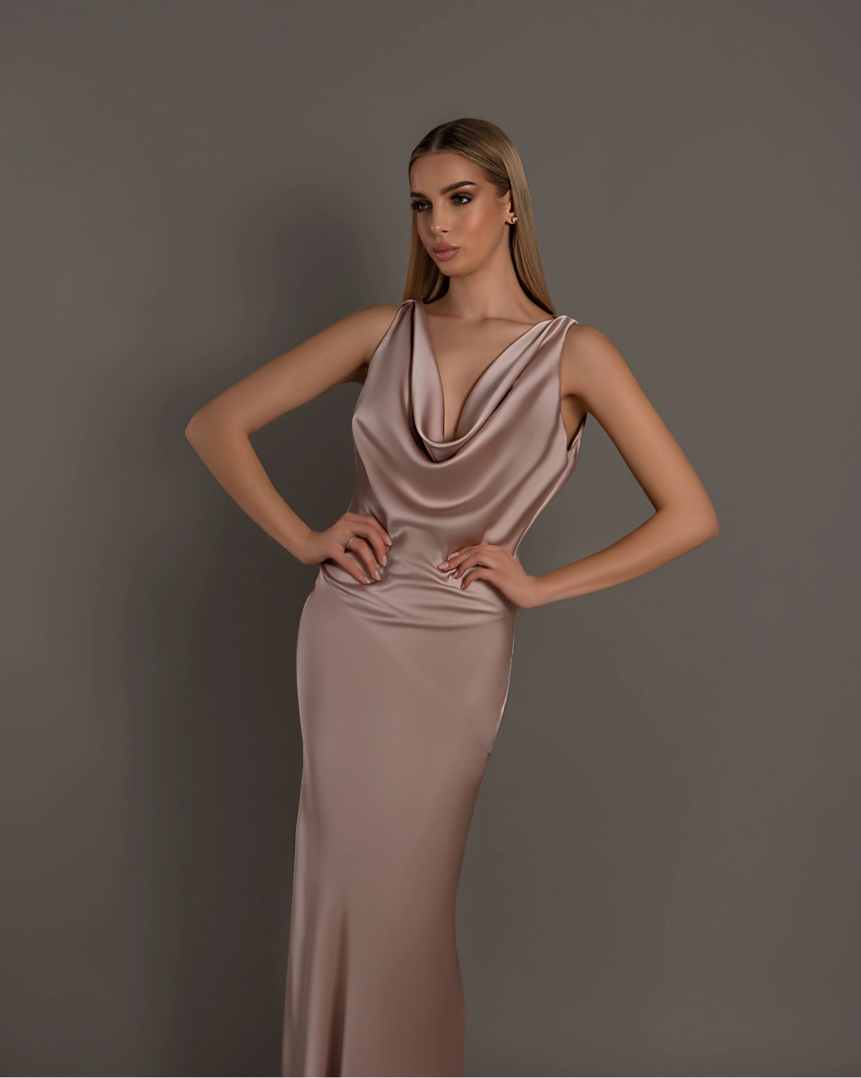 Rochie maxi Cataleya Mousse OUTLET